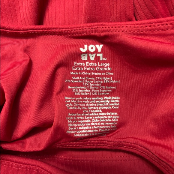 JoyLab Crimson Game Day Active Dress - Picture 6 of 8